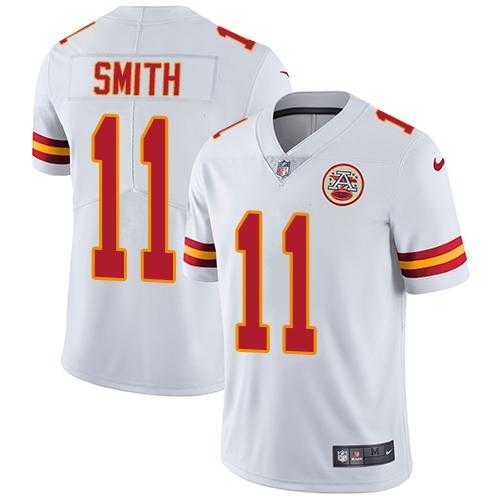 Nike Kansas City Chiefs #11 Alex Smith White NFL Vapor Untouchable Limited Jersey,We sell and wholesale Nike Kansas City Chiefs #11 Alex Smith White NFL Vapor Untouchable Limited Jersey on line form chian!